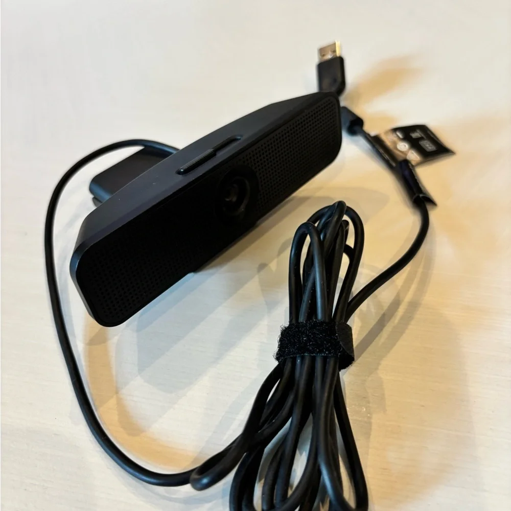 Logitech Black USB Webcam with Integrated Lens